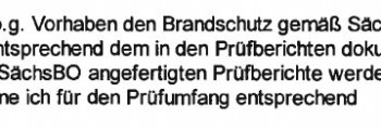 Brandschutzgutachten