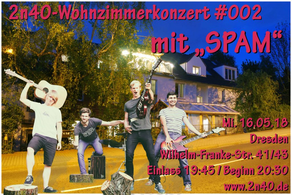 Flyer Wohnzimmerkonzert #2